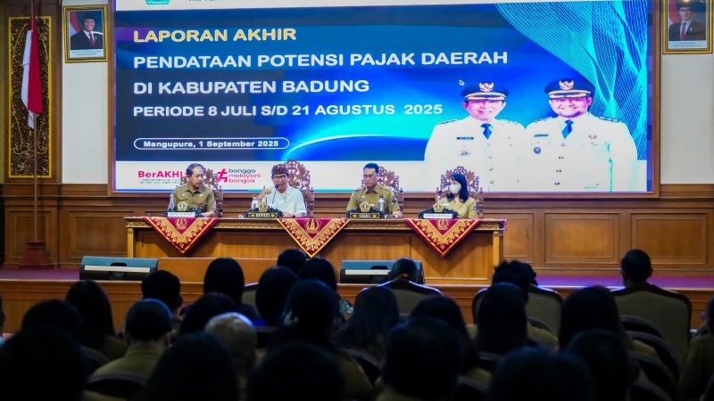 Pemkab. Badung Finalisasi Pendataan Potensi Pajak Daerah