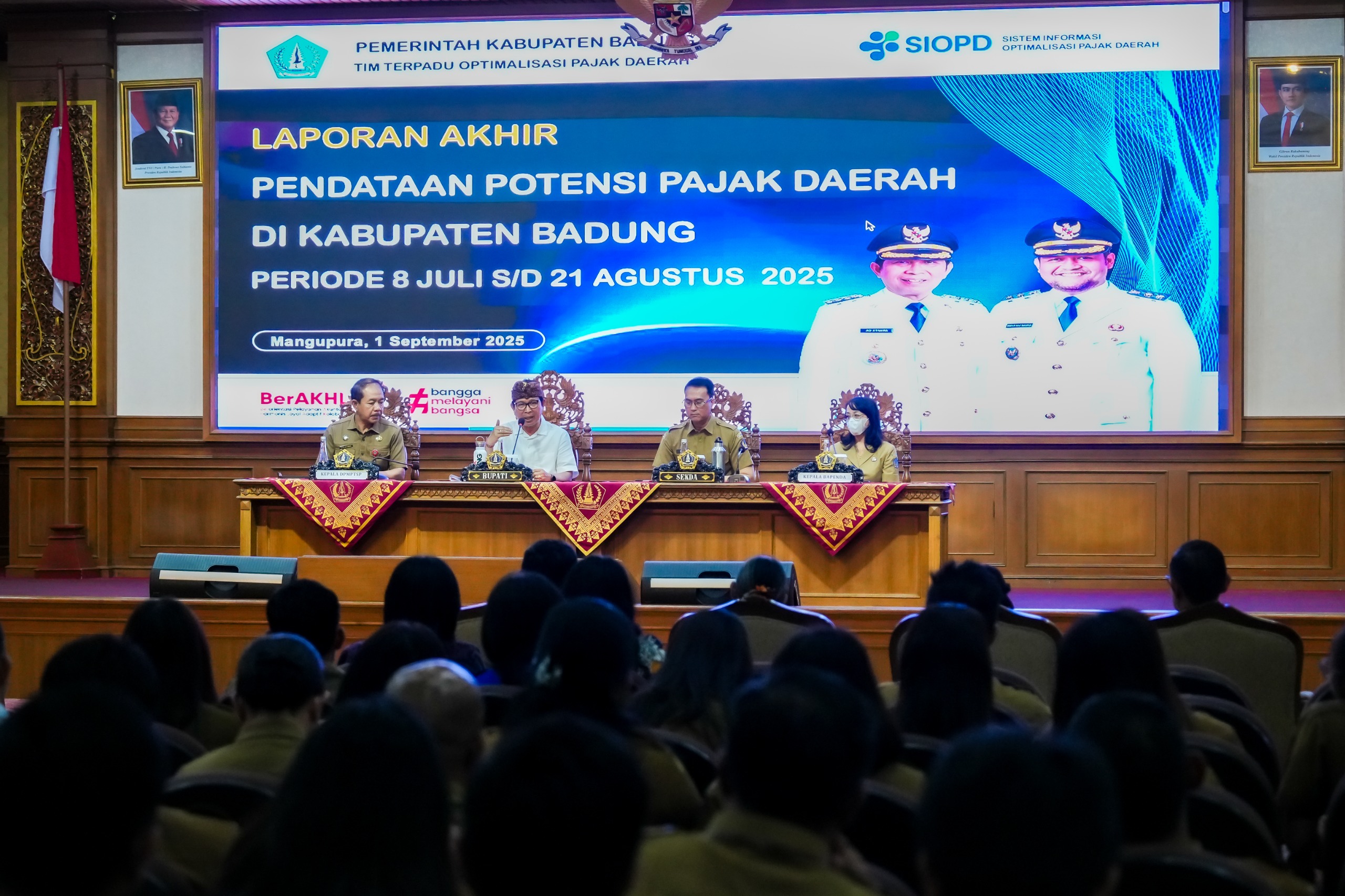 Pemkab. Badung Finalisasi Pendataan Potensi Pajak Daerah