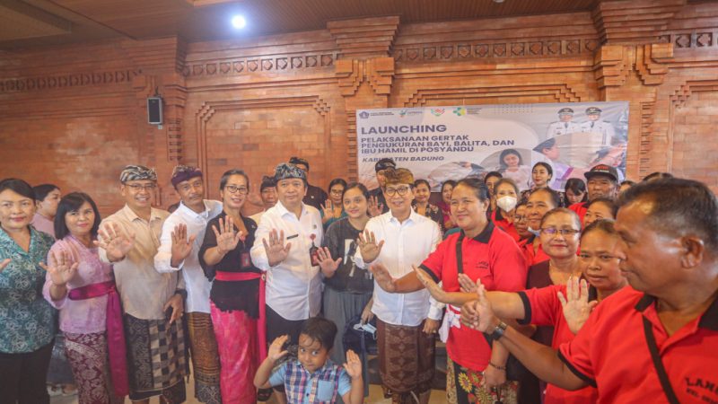 Gerakan Pengukuran Bayi, Balita, dan Ibu Hamil di Posyandu se-Badung