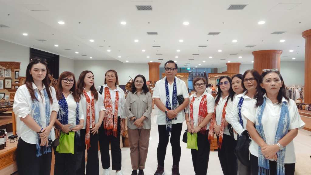 Dekranasda Badung Sambut Kunjungan Kerja Dekranasda Kabupaten Minahasa