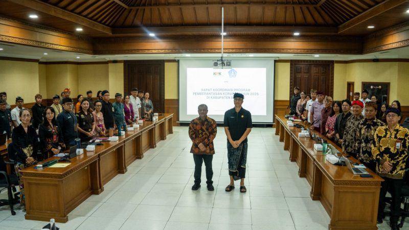 Rakor Program Pemberantasan Tindak Pidana Korupsi Tahun 2025