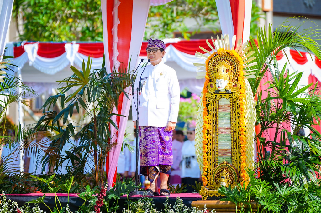 Apel Peringatan HUT Ke-16 Ibu kota Mangupura Usung Tema “Rumaketing Taksuning Bhuwana