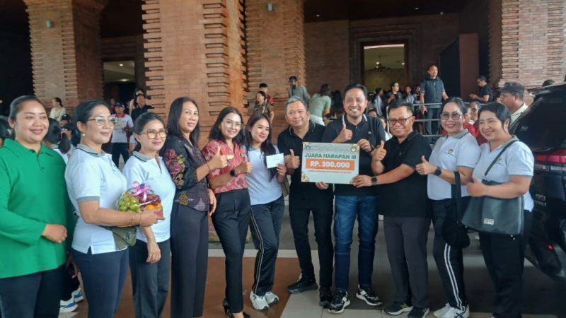 Meriahkan HUT ke-16 Kota Mangupura, OPD Unjuk Ketangkasan Masak Nasi Goreng