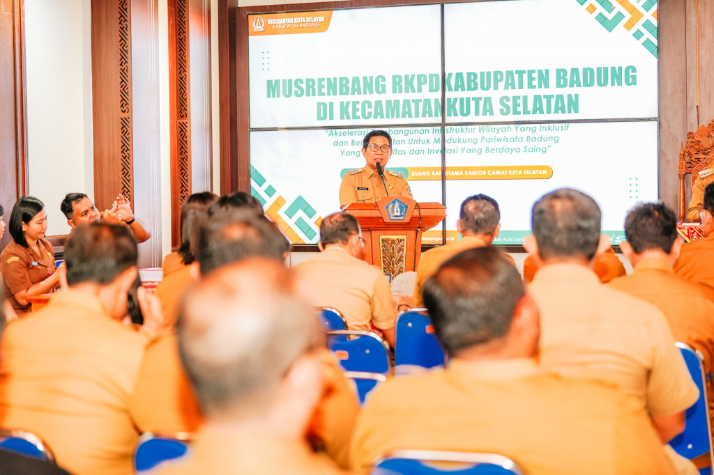 Buka Musrenbang 2026, Bupati Badung Dorong Akselerasi Infrastruktur Inklusif Di Kuta Selatan.