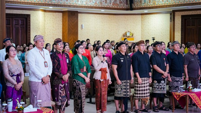 Tp. Pkk Sosialisasikan Badung Peduli Residu Dan Optimalisasi Bank Sampah Mangu Srikandi