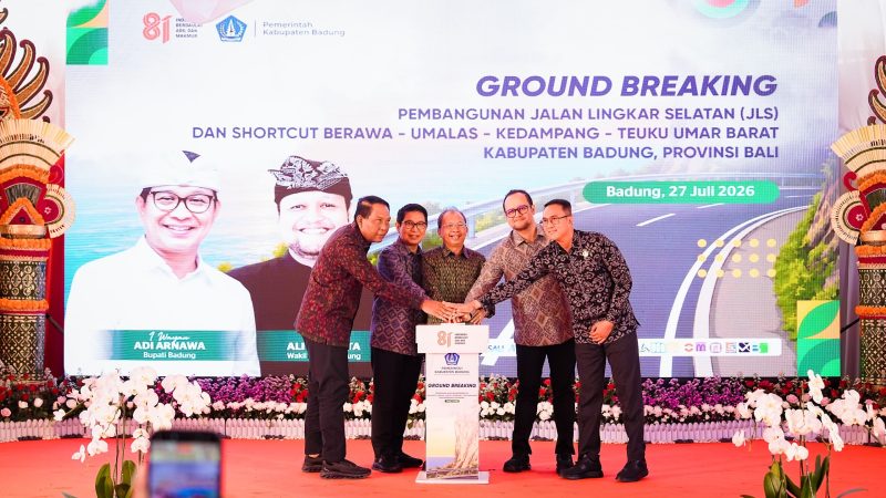 Badung Mulai Ground Breaking Jls Dan Shortcut Berawa–umalas–kedampang–teuku Umar Barat