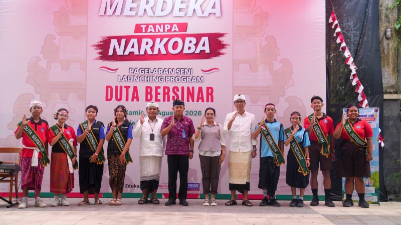 Merdeka Tanpa Narkoba, Pagelaran Seni Dan Pengukuhan Duta Bersinar Kecamatan Kuta Utara