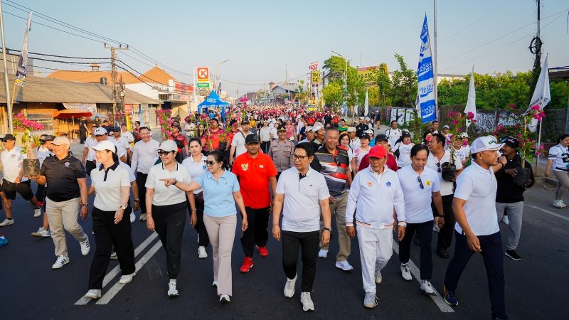 Uji Coba Badung First Car Free Day Perdana Di Kerobokan