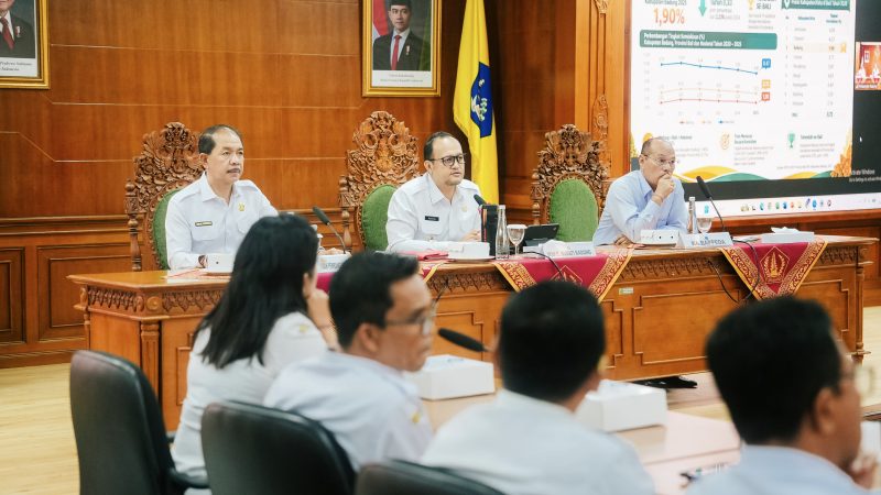 Wabup Pimpin Rakor Penanggulangan Kemiskinan